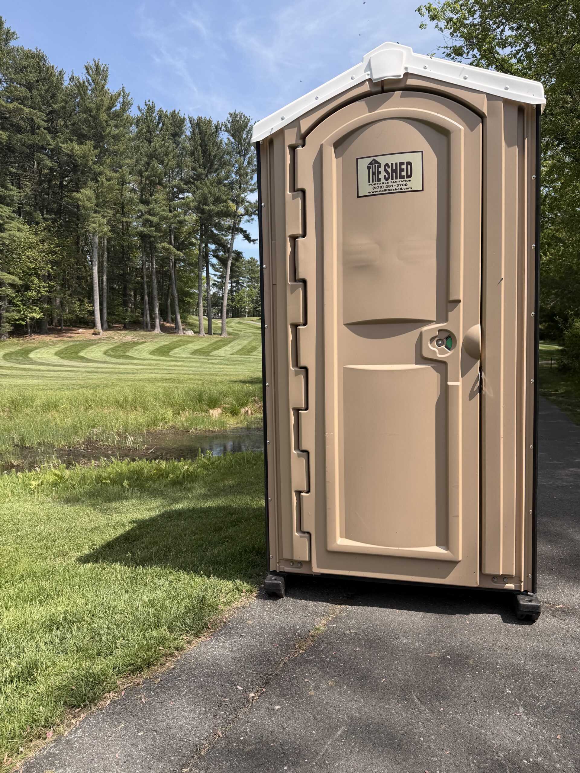The Shed Porta Potty in The Wild