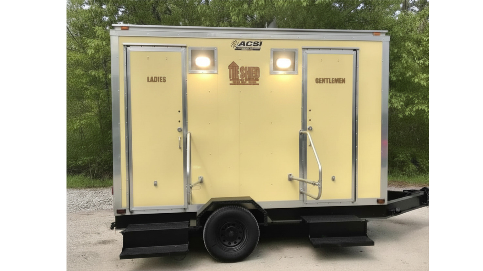 The Shed Portable Sanitation Trailers